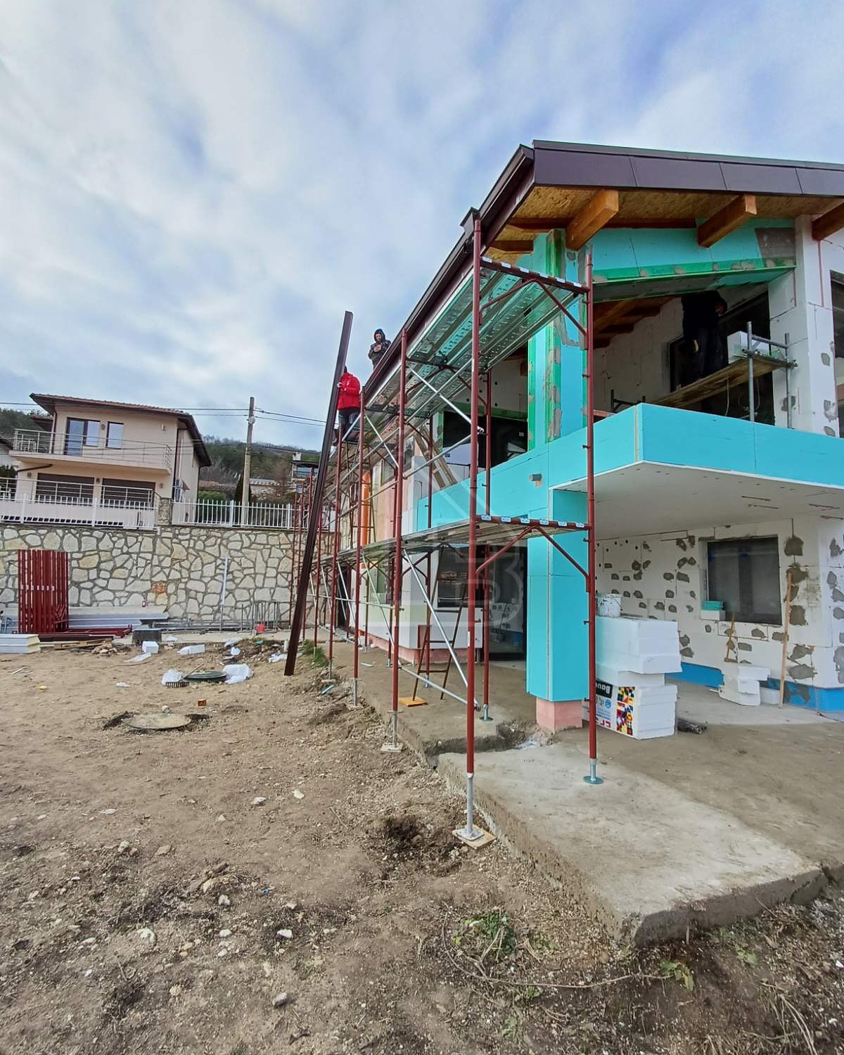 Полагане на EPS, XPS и каменна вата